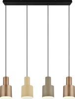 Trio Leuchten Pendelleuchte Agudo Agudo E27 Multicolor Metall Deckenlampen &