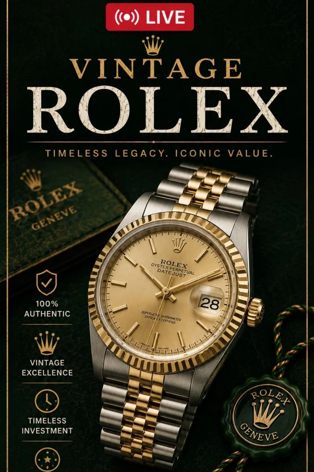 Vintage Rolex Datejust Steals