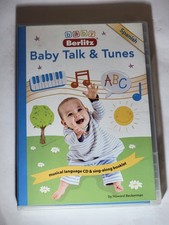 Berlitz Baby Talk Tunes Spanish Audio CD Sing-Along Booklet Ages 0-3