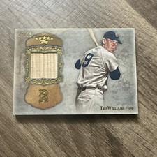 🔥2013 Topps Five Star Ted Williams Legends Relic #07/25 Game-Used Red Sox🔥