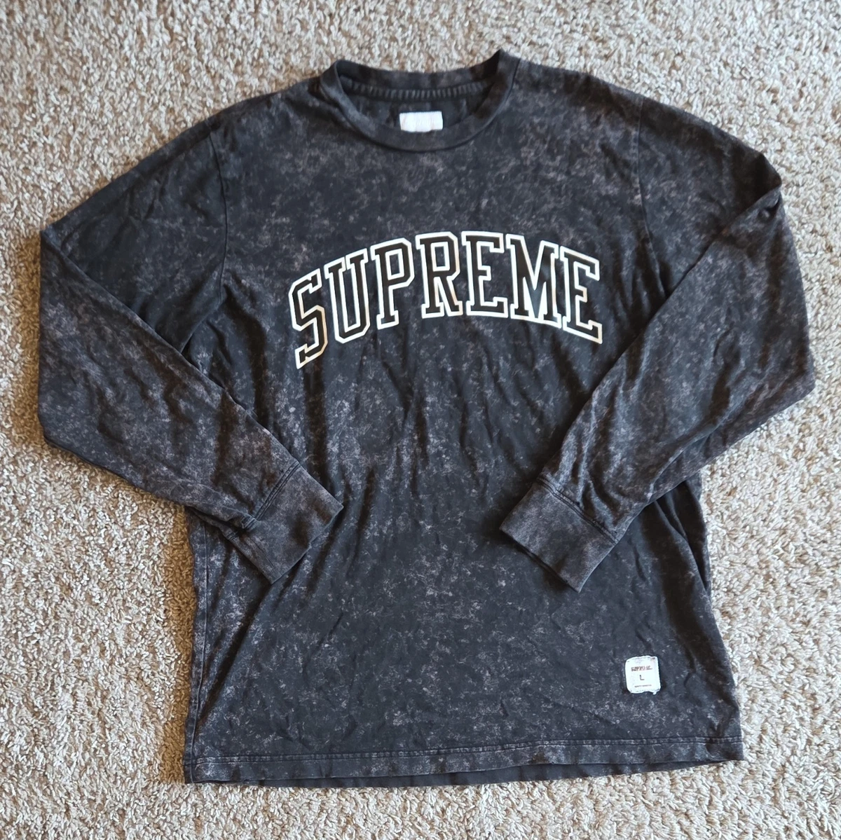 Supreme Size L Long Sleeve Regular Size T-Shirts for Men for sale