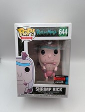 Funko POP! Figura Vinilo Animación Rick and Morty Shrimp Rick #644 2019 Con Excl.