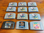 Nintendo 64 N64: 12 Game Lot: Kirby 64 + Conker's Bad Fur Day + Turok 2 — photo 1
