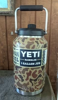YETI Rambler (1) GALLON JUG w/ Magcap Dock (Limited Edition WETLANDS CAMO)