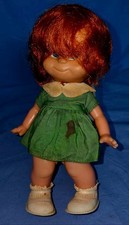 Dakin Dream Dolls. Little girl with messed up red hair. 7 1/2"