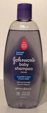 Johnson  s Baby Shampoo Calming Lavender No more tears New Sealed 15 oz