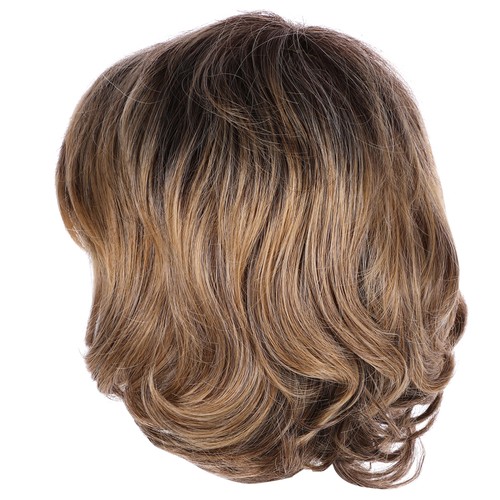 Fiber Lace Front Wig Short Curly Wavy Hair Yellow Natural Look for Women - Picture 6 of 12