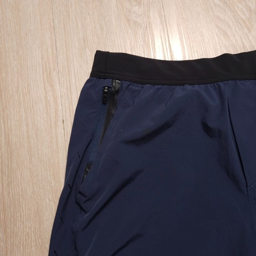 Ten Thousand The Interval Shorts Mens Medium Blue 9" Inseam Lined Stretch Gym - Picture 2 of 13