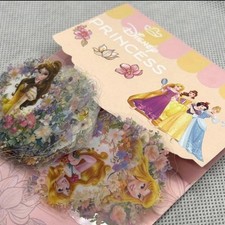 Disney Princess Character Stickers LE 10pcs Random Ariel Cinderella Mulan