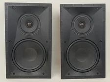 Sonance VP82 Rectangular Visual Performance 8" 3-Way In-Wall (Pair) -No Grilles