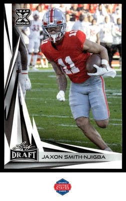 2023 Leaf Draft #B2-9 Jaxon Smith-Njigba Base V2 White