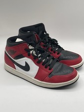 Nike Air Jordan 1 Mid Chicago Black Toe Size 9.5 Men s Red White Black Retro