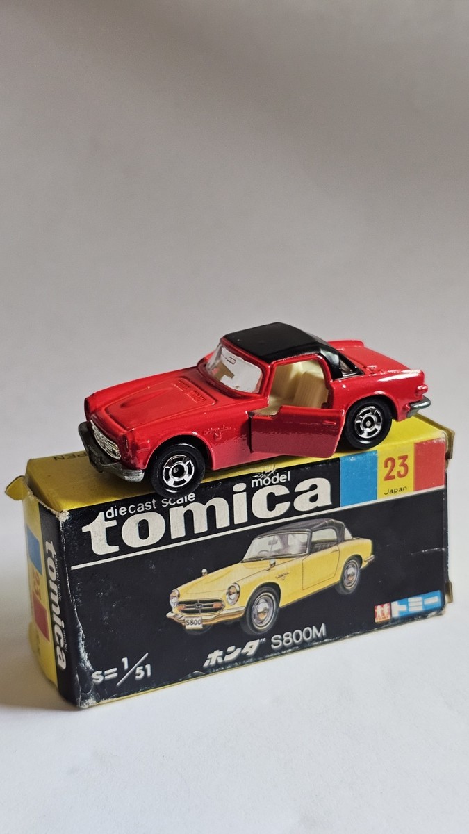Tomica black box Honda S800M No.23 Rare Collectible Model Car Tomy