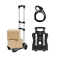 Aluminium Sackkarre, 40 Kg Leichtgewicht Transportkarre, Faltbar, Kompakt,...
