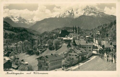 Postcard Berchtesgaden with Watzmann (No.9234)