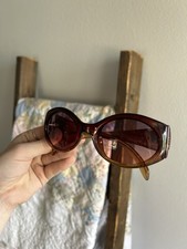 Christian Dior Comic Strip 18Z Sunglasses Brown Gradient Made in Austria Vintage