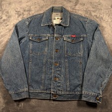 Vintage Wrangler Trucker Jacket Medium Dick Clark's American Bandstand Grill