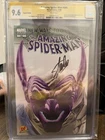 Amazing Spider-Man #568 Negative Ed Stan Lee signed 9.6 White Pages