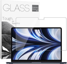 9H Hardness Tempered Glass Screen Protector for 2026 MacBook Air 13.6 Inch
