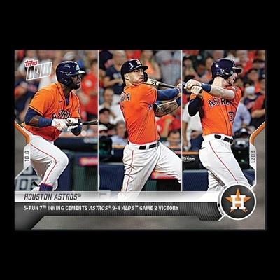 Houston Astros - 2021 MLB Topps Now Card 930 - Print Run: 386 Houston Astros