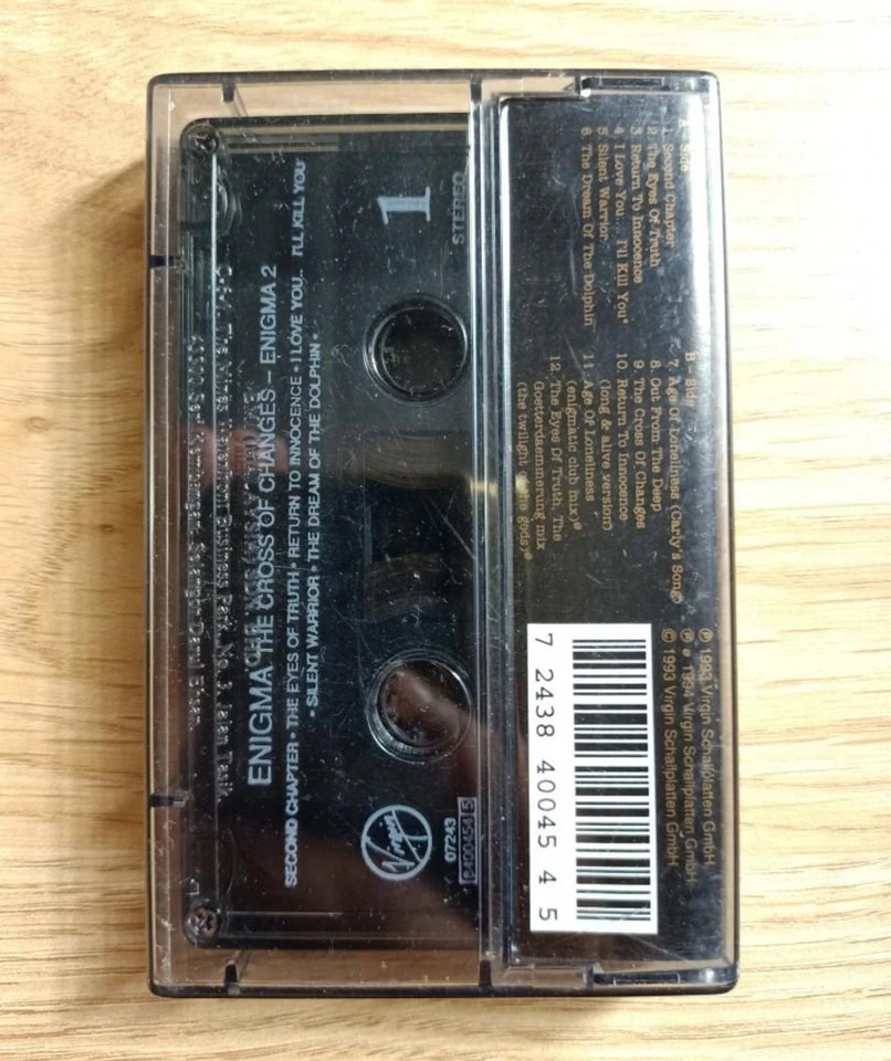 Enigma : The Cross Of Changes ( Cassette Tape ) - Image 2 of 4