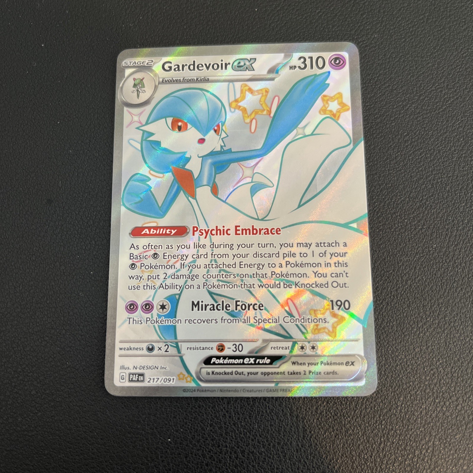 Gardevoir EX 217/091 | Paldean Fates | Near Mint