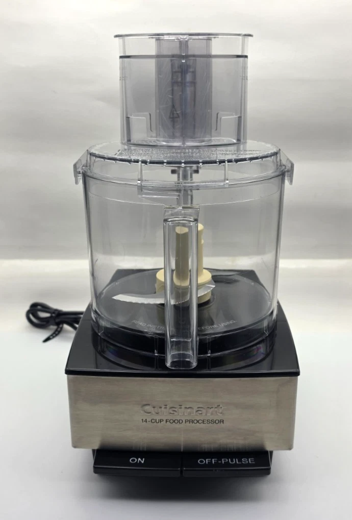 Cuisinart 14-Cup Food Processor Brushed Stainless Black DFP-14BCN Type 33
Opens in a new window or t