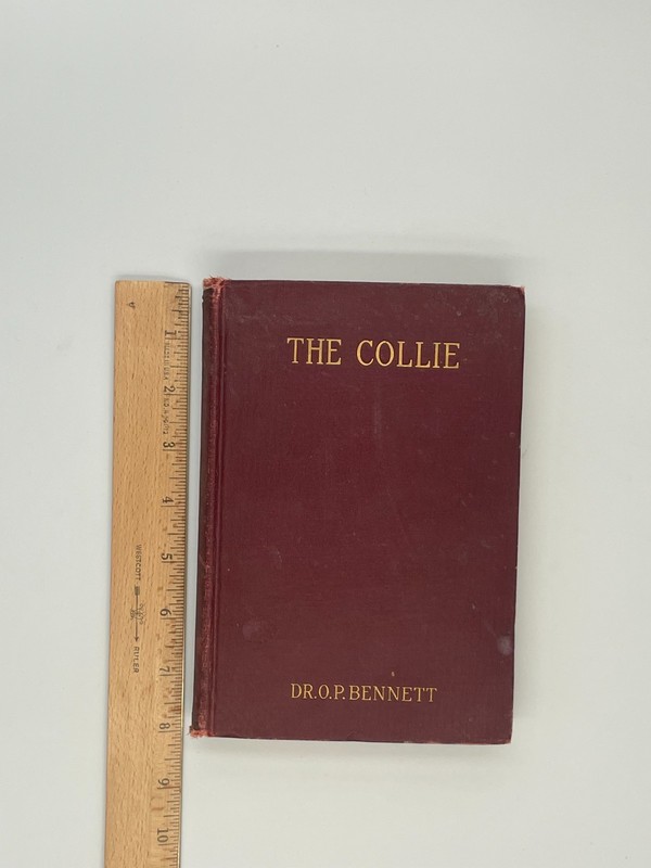 The Collie by Dr. O.P. Bennett Book 1924 Edition