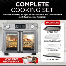 Kitchen Elite 26 Qt Air Fryer Oven KE-AFO-107-26 Stainless Steel