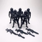 1997 STAR WARS POTF TIE FIGHTER PILOT 3.75” ACTION FIGURE BUNDLE