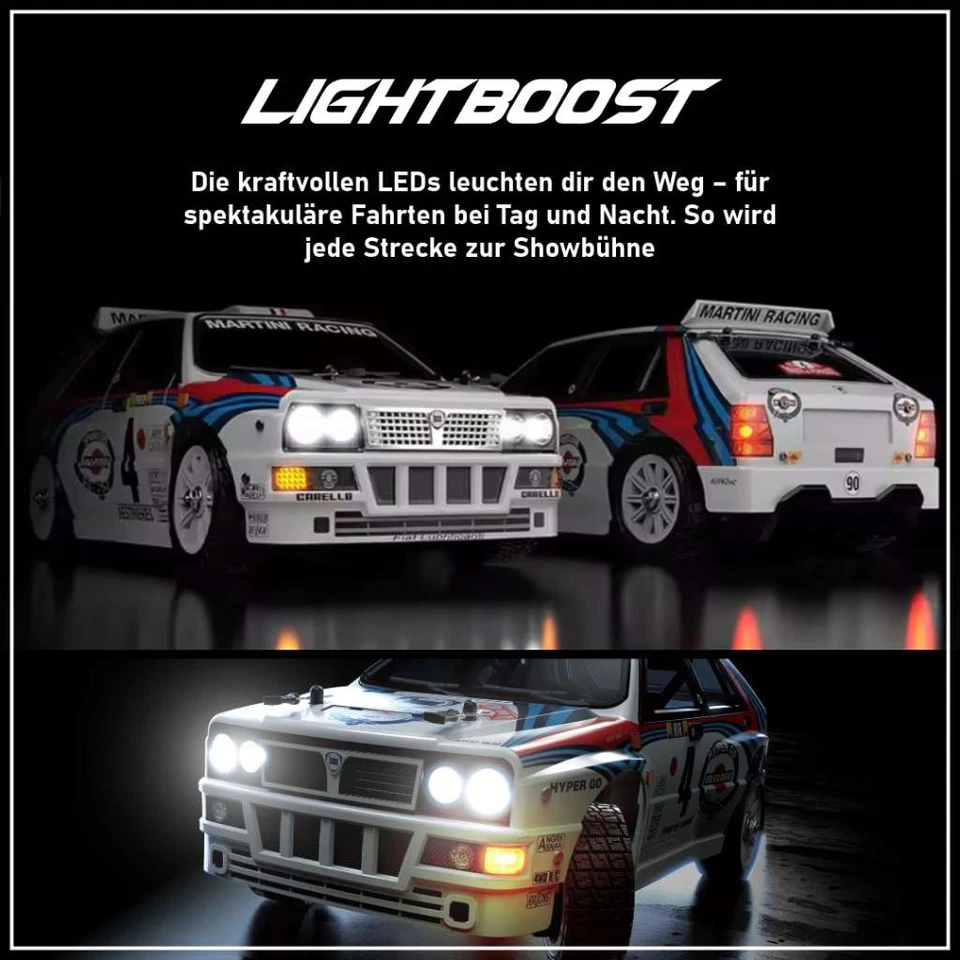 Driftoys 1:14 Brushless RC Car 4WD Gyro + 3S 2500mAh Powerbattery - Bild 2 von 4