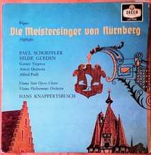 Richard Wagner - Die Meistersinger Von Nurnberg Highlights - Used Vin - F7294z