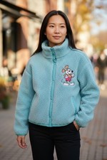 Disney Mickey Mouse Sherpa Jacket - NWT New 