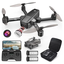 Holy Stone HS440 Foldable Drone 1080P Camera FPV RC Quadcopter 2 Batteries