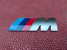 BMW "M" M5 E60 F10 G30 G60 Grey/Grey Cerium Emblem Logo/Badge Emblem 6 X 2cm