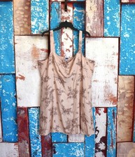 Women's Old Navy Fit & Flare Crepe Mini Dress Sleeveless XXL Selenite Floral