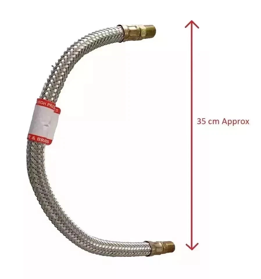 Juego de línea de filtro de aceite hecho en EE. UU. 134 L cabeza plana para jeep Willys MB GPW CJ2A CJ3A Foto 2 de 4