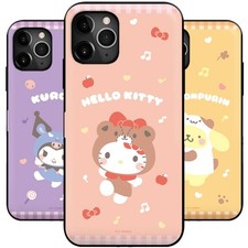 Sanrio Costume Card Door Case for Galaxy S23 S22 S21 Ultra Plus Korea made