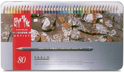 Caran dAche Buntstifte Artist Pablo 80er Set | Caran dAche PABLO | 0666.380