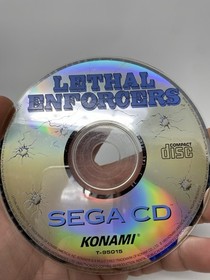 Lethal Enforcers (Sega CD, 1993) Disc Only Tested Authentic