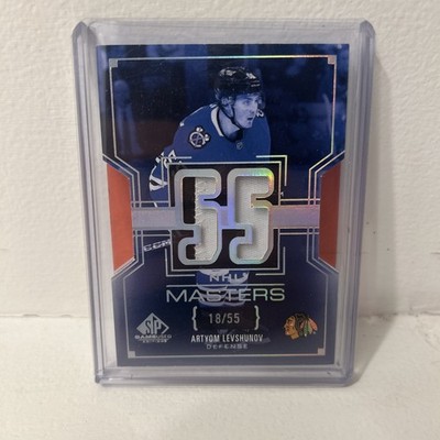2025-26 Rookie NHL Masters Patch First Print Artyom Levshunov Rookie 18/55