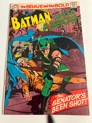 DC Brave And The Bold #85 1st Green Arrow New Costume Neal Adams Art 1969