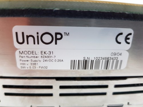 UniOP EK-31 LCD Display Program Operator Interface PLC Control Panel 6ZA931-7 - Picture 11 of 12
