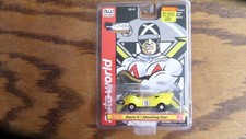 AUTO WORLD SLOT CAR Silver Screen  Speed Racer SHOOTING STAR RACER X NIB