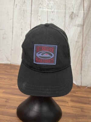 Quiksilver Originals Collection - Black Baseball Cap Hat SnapBack OSFM