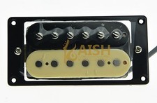 Alnico V Guitar Humbucker NECK Pickup 50's Vintage Sound Pickups Zebra Style