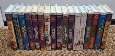 VHS Lot of 17 - DISNEY Movies All Clamshell Cases Some With ...
