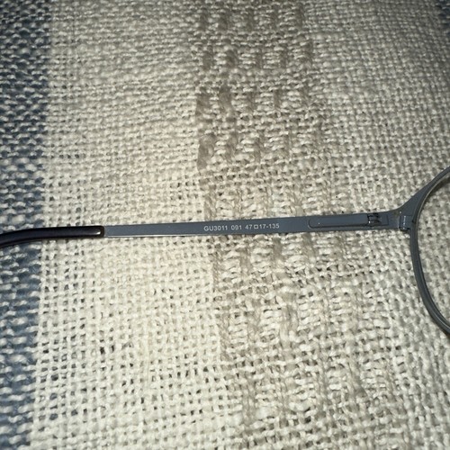 Guess GU 3011 091 Matte Blue Unisex Eyeglasses 47-17-135 3-1.8 Bin S3 - Picture 6 of 6