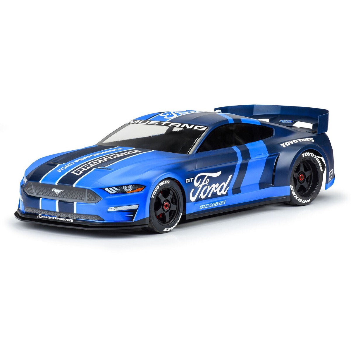 Protoform 1581-00 1/7 2021 Ford Mustang GT Clear Body: ARRMA