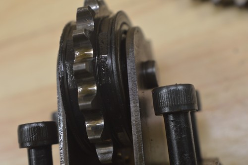 78 Kawasaki KZ650 D1, SR #,21070-012, OEM cam chain, rollers and gears - Picture 6 of 7